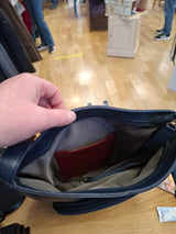 Filico Medium Bag – Blue in Leather