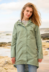 Long Beachcomber Jacket - Sage