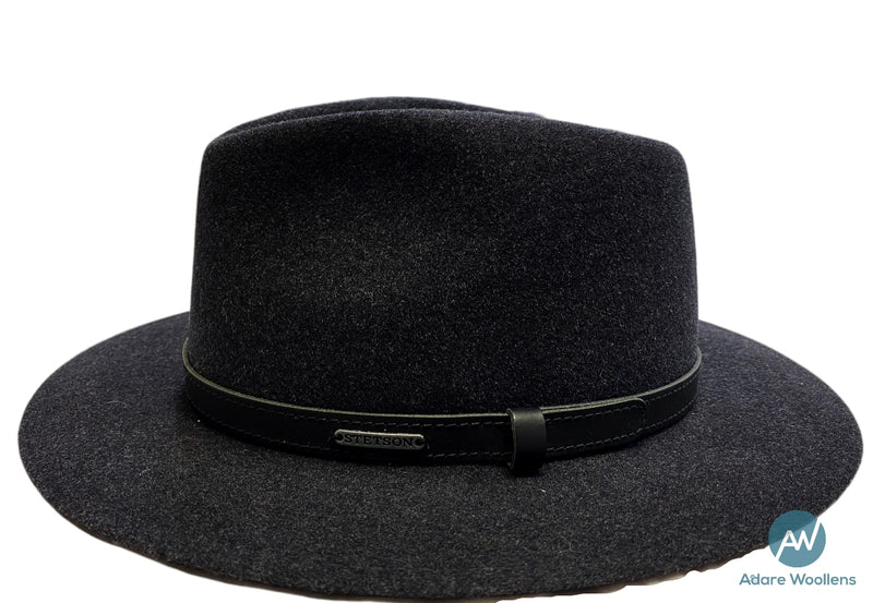 Felted Hat Wool Stetson -Dark Grey