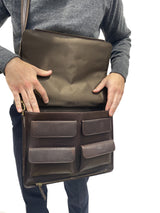 Satchel Bag  laptop Leather