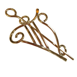 Stringed Harp Shawl and Hair Pin