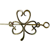 Shamrock Shawl and Hair Pin