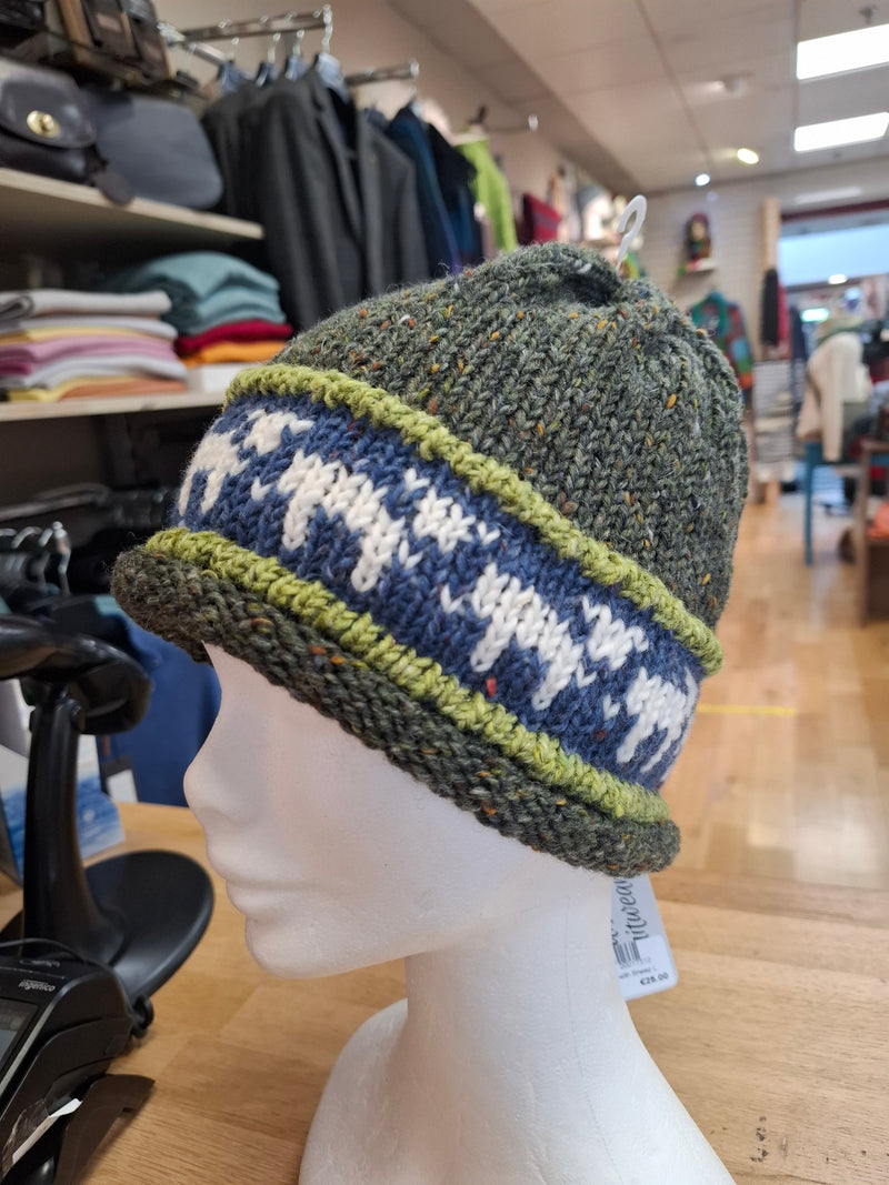 Hats with sheep