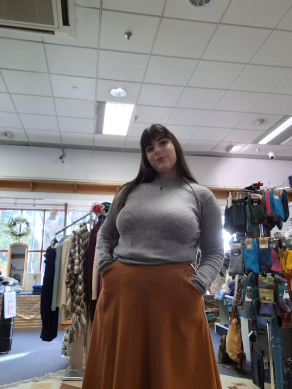 Turtle-Neck Sweater – Wool Cashmere