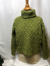 Aran Turtleneck Sweater M19-206/ SALE