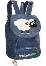 Small Backpack with Sheep Motif