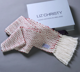 Herringbone Scarf – Teelin Red