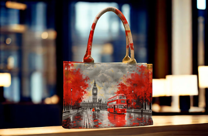 Premium Tote Bag - London Bus