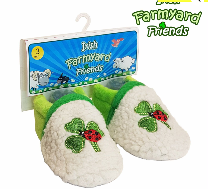 Irish Baby Booties