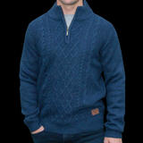 Kinsale Mens Knitwear Sweater Emerald Isle