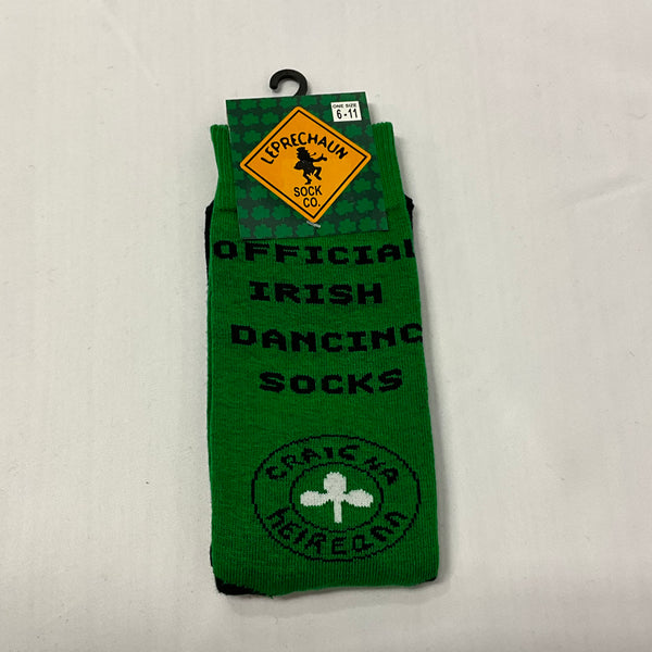 Socks dancing green csk065