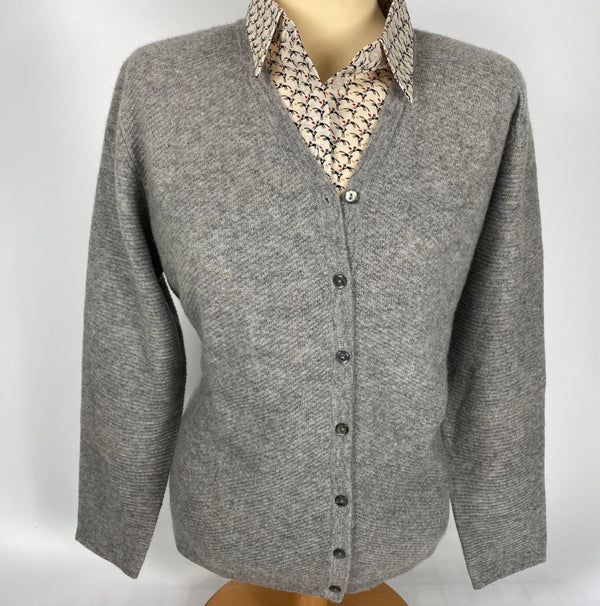 Ladies Cardigan Wool and Cashmere