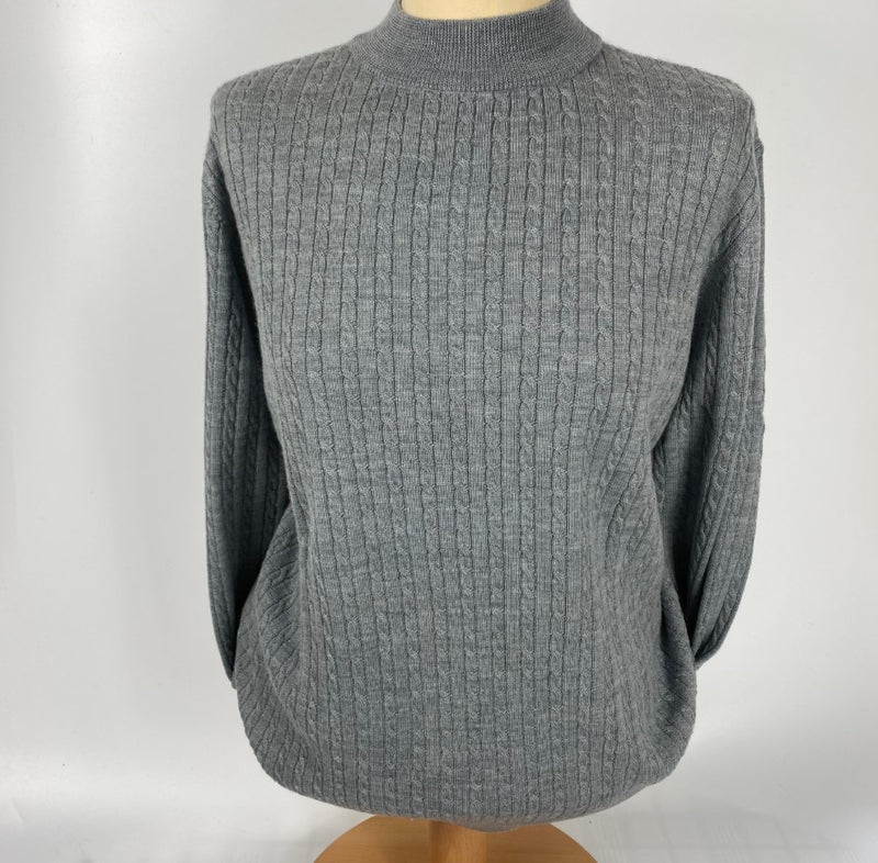 Merino Extra-Fine Wool Turtle Neck Sweater