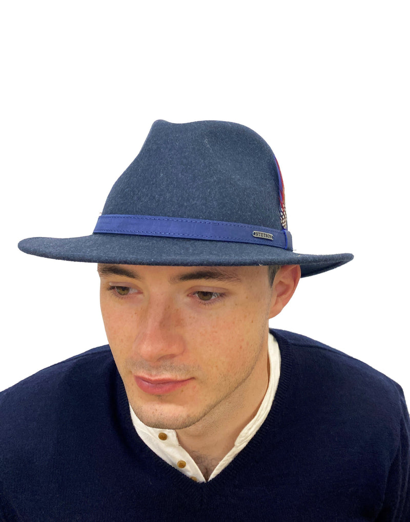 Felted Hat Wool Stetson Black