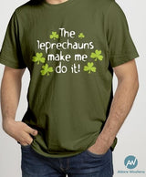 The Leprechauns make me do it CT731 Olive Green