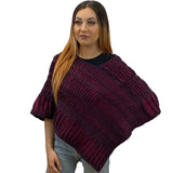 Cape Wool Poncho Knit