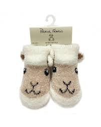 Baby Socks\Booties Sheep Beige